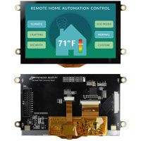 Newhaven Display International HDMI TFT Module, 5in, Sunlight Readable, Premium, Touch, EVE2 Series