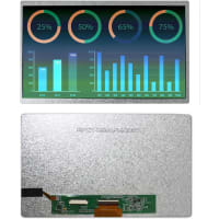 Newhaven Display International LCD TFT Display, 10.1in, Premium RGB, 40-P, FFC, 1024x600, TFT Displays Series