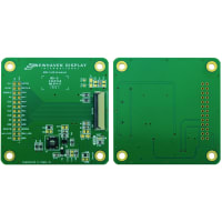 Newhaven Display International Breakout board for 1.69" Color OLED Glass