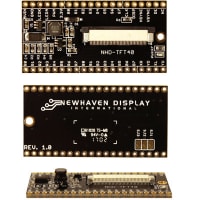 Newhaven Display International LCD Accessory, TFT Breakout Board, 40-pin Connector, Breadboard Friendly