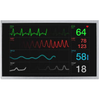 Newhaven Display International IPS TFT Display, 10.1 inch, LVDS Interface, No Touchscreen, 24-Bit True Color