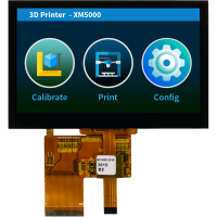 Newhaven Display International 4.3 inch IPS TFT 800x480 px with Capacitive Touch