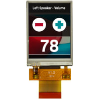 Newhaven Display International 2.4 inch IPS TFT 240x320 px with Resistive Touch