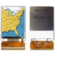 Newhaven Display International LCD TFT;240x320 Pixels;60.26x42.72x3.9;Transmissive;8-Bit or 16-Bit Parallel