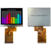 Newhaven Display International LCD TFT, 320x240, Transmissive, 24-Bit RG, TFT Displays Series