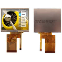 Newhaven Display International Industrial Monitor, Resistive LCD TFT, 3.5 in, 240x320, Panel Mount, NHD Series