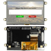 Newhaven Display International HDMI TFT Module, 4.3in, Sunlight Readable, Touch, EVE2 Series