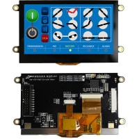 Newhaven Display International HDMI TFT Module, 4.3in, Sunlight Readable, Premium, Touch, EVE2 Series