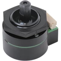 Nidec Copal Electronics Joystick encoder with push-on switch, 8direction output