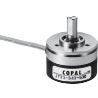 Nidec Copal Electronics Potentiometer, 355? angle, Sensing 1 turn wirewound, .1% linearity, 51mm