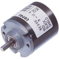 Nidec Copal Electronics Optical Encoder, 1024 P/R resolution, square wave, 30mm diameter, wire leads