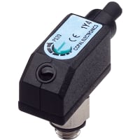 Nidec Copal Electronics Pres switch, -100~300kPa, cmpnd, PNP, non-crrsive gas, universal port, cble lea