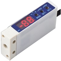 Nidec Copal Electronics Pres swtch w/gauge, 0~-100kPa, vac, NPN, non-crsv, adjst hyst & analog outpt, M