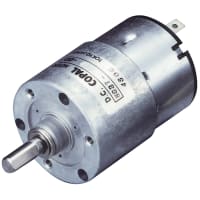 Nidec Copal Electronics DC Planetary Gear Motor, 24v, 22 rpm, 1/200 gear ratio, HG37 Series