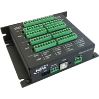 Nippon Pulse 4-axis Programmable USB/RS-485 Controller (Advanced). Standard Top Board.