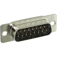 Northern Technologies Connector D-SUB D SERIES SOLDER NICKEL 15POS MALE