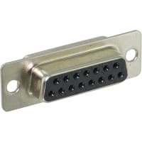 Northern Technologies Connector D-SUB D SERIES SOLDER NICKEL 15 POS FEMALE