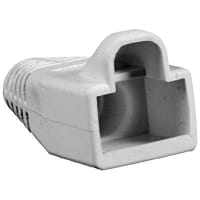 Northern Technologies Connector accessory modular plug white strain relief boot for rj45 cat 5