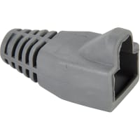 Northern Technologies Connector accessory modular plug dark gray strain relief boot for rj45 cat 5