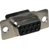 Northern Technologies Connector D-SUB DC SERIES CRIMP NICKEL 9 POS FEMALE