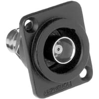 Amphenol Audio BNC PUSH-JACK RECP BLACK 75ohm