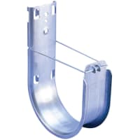 nVent CADDY J-Hook, Steel, Pregalvanized, Diameter 4", Static Load 60 lbs, Cat HP Series