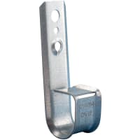 nVent CADDY J-Hook, Cablecat, Steel, Pregalvanized, Diameter 3/4", Cat HP Series