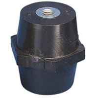 nVent ERIFLEX Insulators, Low Voltage, Height 0.984", 19mm Hex Width, M6 Thread, Metric Series