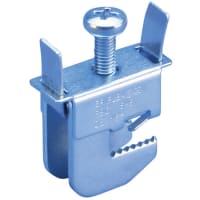 nVent ERIFLEX Flexibar/Cable to Busbar Clamp, 0.4in Busbar Thick, 2.5mm-16mm Stranded, 0.2in