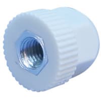 nVent ERIFLEX Cap Nut, Polystyrene, Brass, M5 Thread, CAP-CAPN15