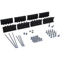 nVent ERIFLEX Module Kit, Neutral, 13 Busbars per Phase, 1.18in4.72in Width, 0.39in Busbar Thick