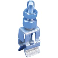 nVent ERIFLEX Mounting Clip for Plain Busbar, 0.16in Busbar Thickness