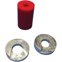 nVent ERIFLEX Ejection Stop Kit, Ejection Stop, Pressure Plates, Washer, 6.5mm, 9.0mm, 11.0mm, 14.0m