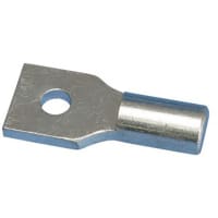 nVent ERIFLEX Flat Terminal Connection Lugs, 0.42" Dia, 1.18"x1.57" Square, FLG400