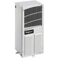 nVent HOFFMAN Cooling Air Conditioner, Outdoor Type 4, 800 BTU, 115 VAC, 3.6A, Gray Steel, T15 Series