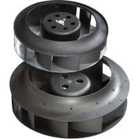 nVent HOFFMAN Cooling IMPELLER;175MM;230V;50/60HZ;240/265 CFM;2515/2875 RPM;.2/.2A;54IN LEAD/CAP INCL