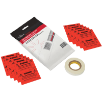 nVent RAYCHEM ?Application Glass Tape, 66 foot Roll, 10 Labels, WinterGard, H900 Series