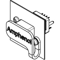 Amphenol Commercial (Amphenol CS) Dust Cover for Receptacle MRJ Ser Internal Style Silicone Rubber RoHS