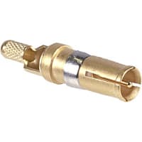 Amphenol Commercial (Amphenol CS) Connector accessory size 8 coax crimp socket cont for recept rg179b/u rg316/u