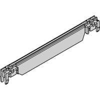 nVent SCHROFF Subrack, Accessory, GUIDE RAIL 160MM RED HEAVY DUT