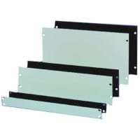 nVent SCHROFF 19in. Blank Front Panel, 8U, Anodised