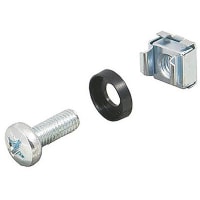 nVent SCHROFF 19-in Assembly Kit (Screw, Washer, Nut) for Front Panels/Distr. Panels, 100 pcs