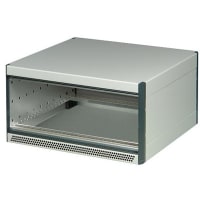 nVent SCHROFF Enclosure;Card Cage;Desktop;Alum;Silver;177mmHx164.42mmWx375.5mmD;RatiopacPROAir