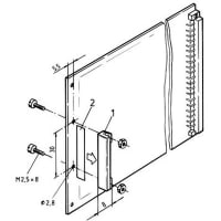 nVent SCHROFF BOARD HANDLE GREEN