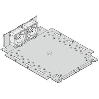 nVent SCHROFF Enclosure;Accessory;PCB Mtng Brkt w/Fans, Lockng Feet;For 1Ux19x12.2 Interscale M