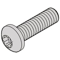 nVent SCHROFF Torx Screw for use with 3 U & 6 U Subrack Rear Hood