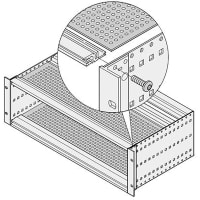 nVent SCHROFF Subrack;Cover Plate;84HP Width;160mm D