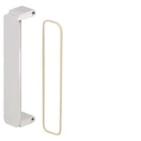 nVent SCHROFF Mezzanine Front Panel(for PMC), Anodized AL, Optional Shielding, 74mm H, 2.5mm Thic