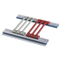 nVent SCHROFF GUIDE RAIL IEEE 160D RED 10X