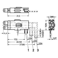 nVent SCHROFF Double Test Socket